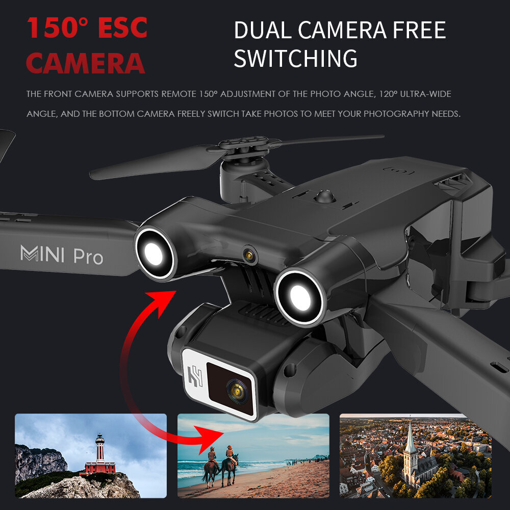 E63 Pro 4k hinta ja tiedot | Dronet | hobbyhall.fi