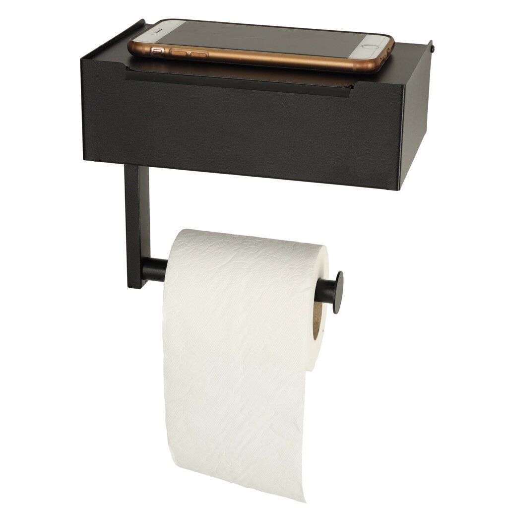 WC-paperiteline 3in1 K67, musta hinta ja tiedot | Kylpyhuoneen sisustus | hobbyhall.fi