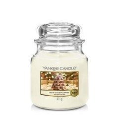 Yankee Candle tuoksukynttilä Spun Sugar Flurries 411 g hinta ja tiedot | Kynttilät ja kynttilänjalat | hobbyhall.fi