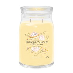Yankee Candle tuoksukynttilä Vanilla Cupcake 567 g hinta ja tiedot | Kynttilät ja kynttilänjalat | hobbyhall.fi