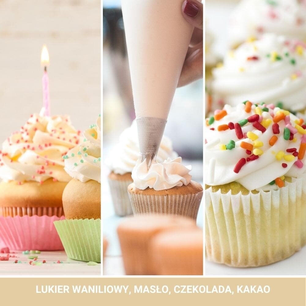 Yankee Candle tuoksukynttilä Vanilla Cupcake 567 g hinta ja tiedot | Kynttilät ja kynttilänjalat | hobbyhall.fi