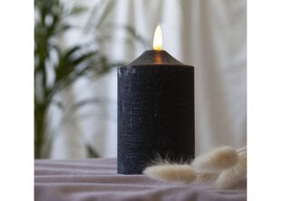 LED kynttilä Flamme, musta hinta ja tiedot | Kynttilät ja kynttilänjalat | hobbyhall.fi