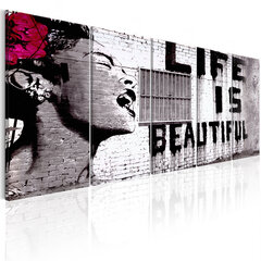 Kuva - Banksy: Life is Beautiful hinta ja tiedot | Taulut | hobbyhall.fi