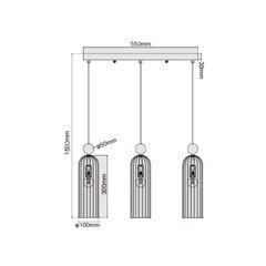 Piega 3 riippuva valkoinen hinta ja tiedot | Riippuvalaisimet | hobbyhall.fi