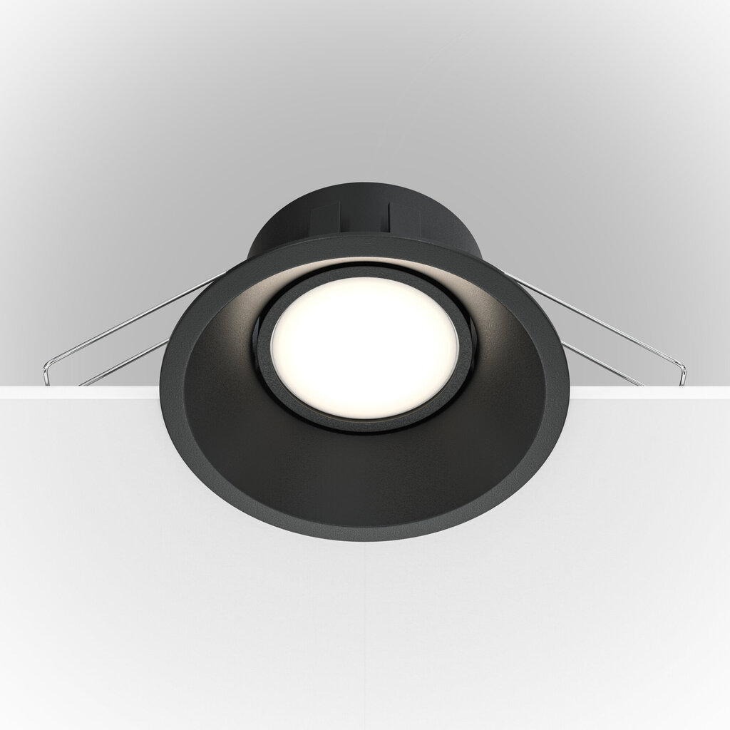 Maytoni Technical Downlight Dot DL028-2-01B Musta hinta ja tiedot | Upotettavat valaisimet ja LED-valaisimet | hobbyhall.fi