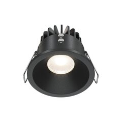 Maytoni Technical Downlight Zoom DL034-01-06W3K-D-B Musta hinta ja tiedot | Upotettavat valaisimet ja LED-valaisimet | hobbyhall.fi