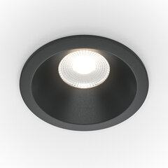 Maytoni Technical Downlight Zoom DL034-L12W4K-B Musta hinta ja tiedot | Upotettavat valaisimet ja LED-valaisimet | hobbyhall.fi