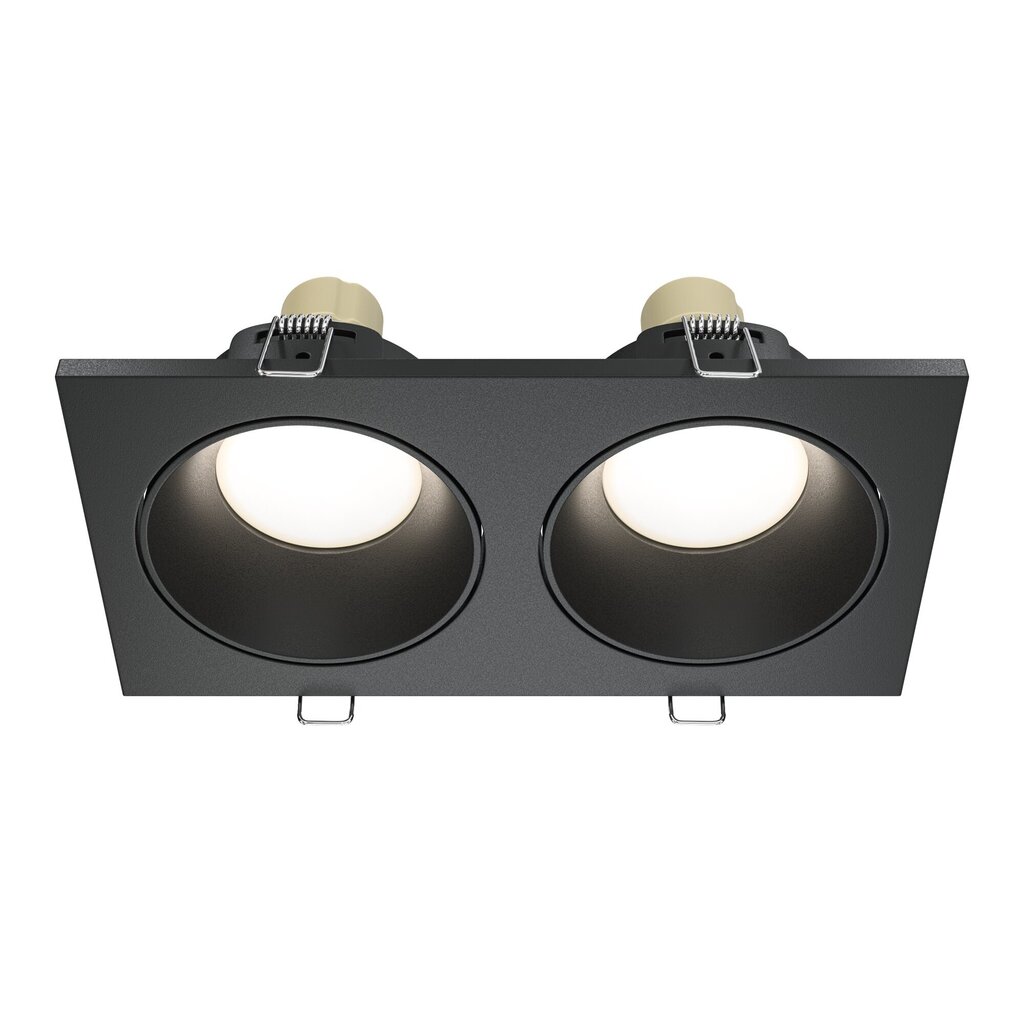 Maytoni Technical Downlight Zoom DL033-2-02B Musta hinta ja tiedot | Upotettavat valaisimet ja LED-valaisimet | hobbyhall.fi