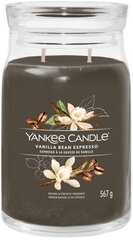 Yankee Candle tuoksukynttilä Vanilla Bean Espresso 567 g hinta ja tiedot | Kynttilät ja kynttilänjalat | hobbyhall.fi