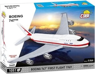 Cobi Boeing 747 ensimmäinen lento 1969 1051kl 26609 hinta ja tiedot | LEGOT ja rakennuslelut | hobbyhall.fi