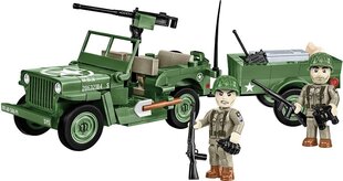 Cobi HC WWII Willys MB & Trailer 200kl 2297 hinta ja tiedot | LEGOT ja rakennuslelut | hobbyhall.fi
