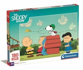 Clementoni palapeli 180 Snoopy 29065 hinta ja tiedot | Palapelit | hobbyhall.fi