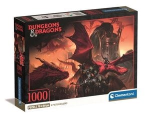 CLE-palapeli 1000 Compact Dungeons&Dragons 39914 hinta ja tiedot | Palapelit | hobbyhall.fi