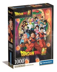 Clementoni palapeli 1000 Compact Anime DragonBall 39919 hinta ja tiedot | Palapelit | hobbyhall.fi
