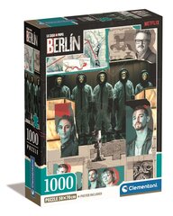 Clementoni palapeli 1000 Compact Netflix Berlin 39848 hinta ja tiedot | Palapelit | hobbyhall.fi