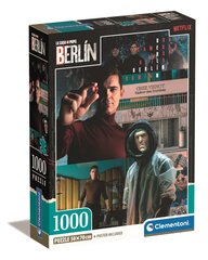 Clementoni palapeli 1000 Compact Netflix Berlin 39850 hinta ja tiedot | Palapelit | hobbyhall.fi