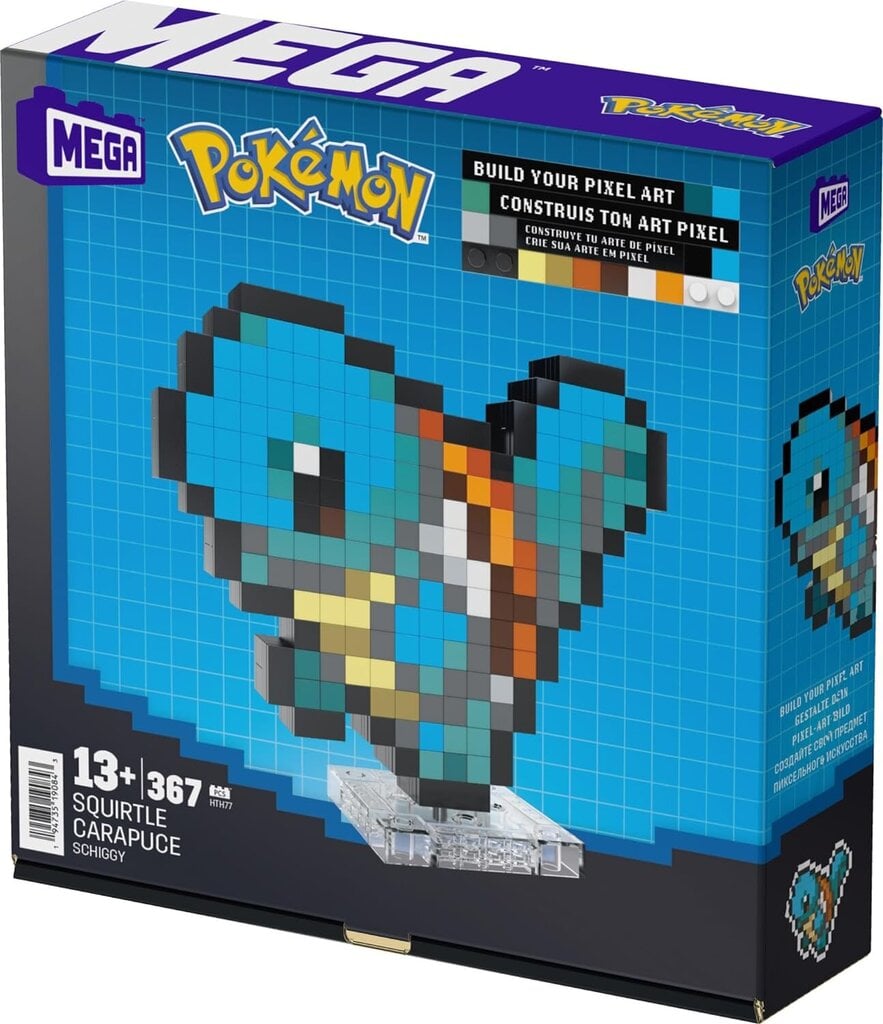 Mattel MEGA CONSTRUX Pokemon Squirtle HTH77 hinta ja tiedot | LEGOT ja rakennuslelut | hobbyhall.fi