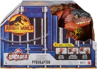 Mattel Jurassic World Pyroraptor on vuorovaikutuksessa. GYW89 hinta ja tiedot | Jurassic World Lapset | hobbyhall.fi