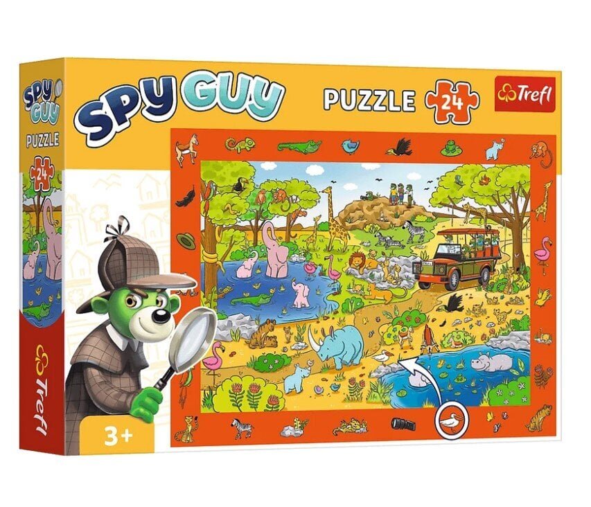 CUBES PUZZLE 24 Observational SpyGuy - Safari 15591 hinta ja tiedot | Palapelit | hobbyhall.fi