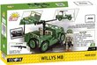 Cobi HC WWII Willys MB & M2 Gun 150kl 2296 hinta ja tiedot | LEGOT ja rakennuslelut | hobbyhall.fi