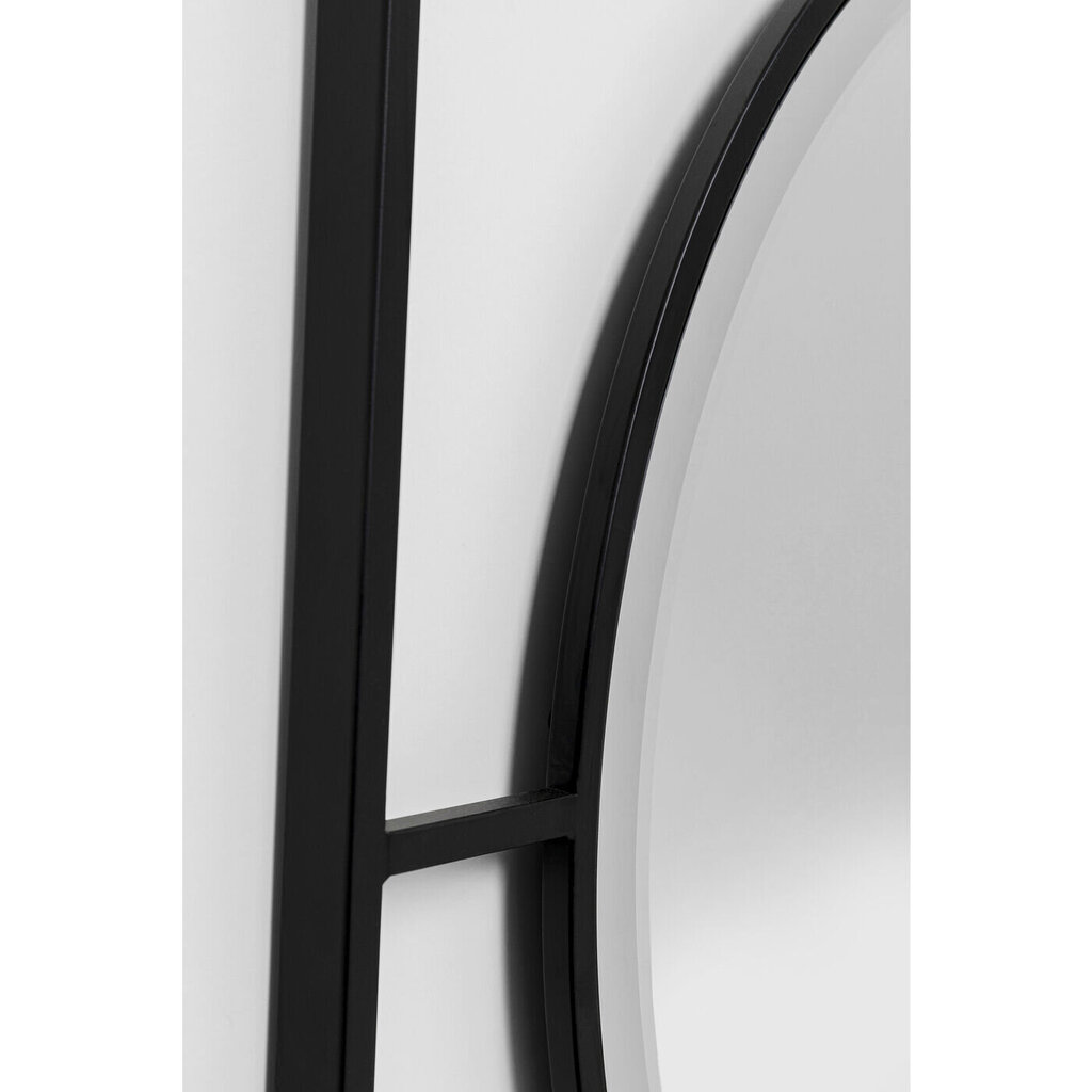 Seinäpeili Stanford Frame Matt Black Ø90cm hinta ja tiedot | Peilit | hobbyhall.fi