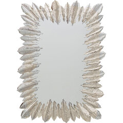 Seinäpeili Feather Dress Silver 49x69cm hinta ja tiedot | Peilit | hobbyhall.fi