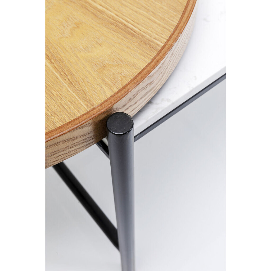 Sohvapöytä Layered 128x55cm hinta ja tiedot | Sohvapöydät | hobbyhall.fi