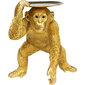 Koristefiguuri Butler Playing Chimp Gold 52cm hinta ja tiedot | Sisustustuotteet | hobbyhall.fi