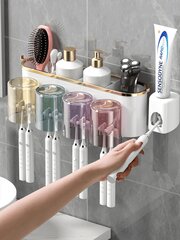 Hylly-pidike hammasharjoille, Electronics LV-21 hinta ja tiedot | Kylpyhuoneen sisustus | hobbyhall.fi