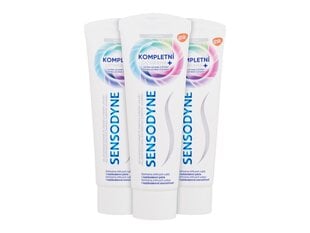 Hammastahna Sensodyne Complete Protection, 3x75 ml hinta ja tiedot | Sensodyne Hygieniatuotteet | hobbyhall.fi