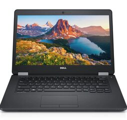 Dell Latitude E5470 Intel Core i5-6200U 8/256 GB SSD Win10 Pro hinta ja tiedot | Kannettavat tietokoneet | hobbyhall.fi