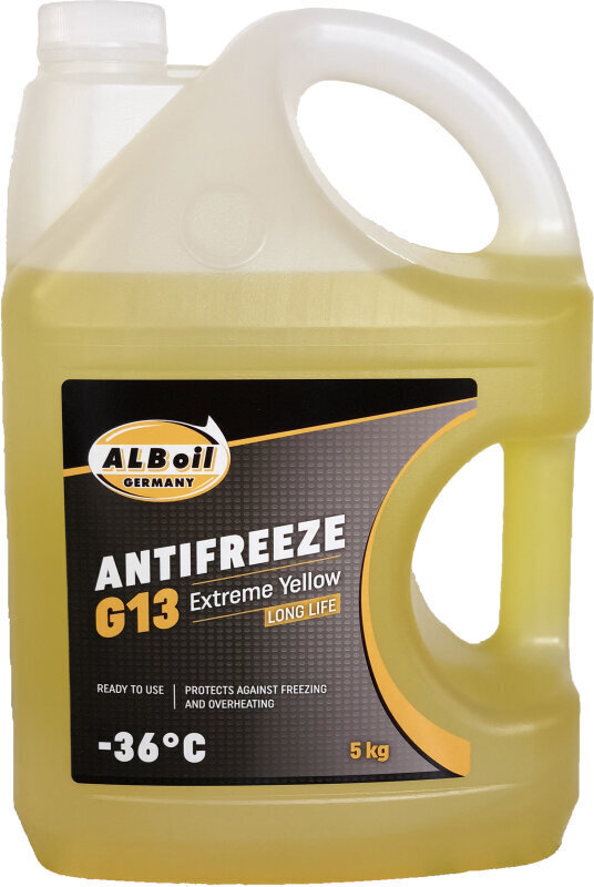 Pakkasneste ALB Extreme Yellow G13 -36, 5 kg hinta ja tiedot | Lasinpesunesteet ja jäähdytysnesteet | hobbyhall.fi