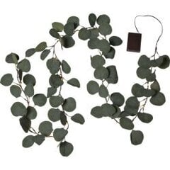 Akkujen valot vihreä 20 LED AA 180cm Eucalyptus 581-32 hinta ja tiedot | Jouluvalot | hobbyhall.fi