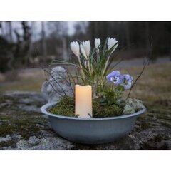 LED-kynttilä paristoilla valkoinen AA 0,06W 5x10cm Serene 062-34 hinta ja tiedot | Kynttilät ja kynttilänjalat | hobbyhall.fi