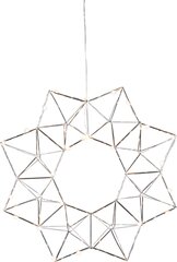 Koristevalaisin LED riippuva hopea 0,9W 40x40cm reuna 690-52 hinta ja tiedot | Joulukoristeet | hobbyhall.fi