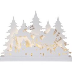 LED-koristevalot valkoinen AA 2,16W 42x30cm Grandy 650-10 hinta ja tiedot | Joulukoristeet | hobbyhall.fi