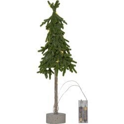 LED-valo koristetikku paristoilla vihreä AA 0,3W 13x45cm Lummer 600-21 hinta ja tiedot | Joulukoristeet | hobbyhall.fi