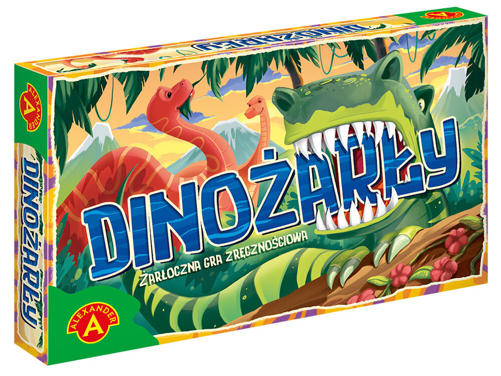 Lautapeli - Alexander Dino-eaters (puolankielinen) hinta ja tiedot | Lautapelit ja älypelit | hobbyhall.fi