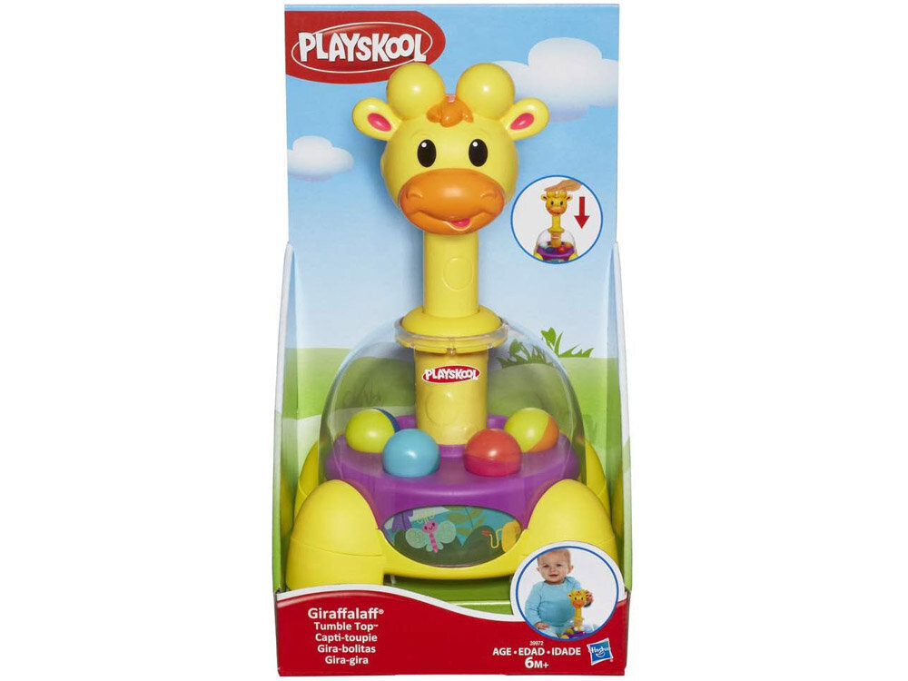 Playtool Giraffalaf Tumble Top hinta ja tiedot | Kehittävät lelut | hobbyhall.fi