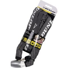 Dunlop ketjupyörän lukko, 120cm, harmaa hinta ja tiedot | Polkupyörän lukot | hobbyhall.fi