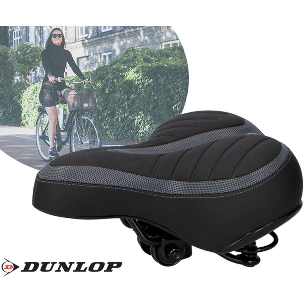 Dunlop polkupyörän istuin, 20x25cm hinta ja tiedot | Polkupyörän satulat ja satulanpäälliset | hobbyhall.fi