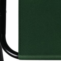 Retkituoli käsinojilla 52x44x75 cm, vihreä hinta ja tiedot | Retkeilyvarusteet | hobbyhall.fi
