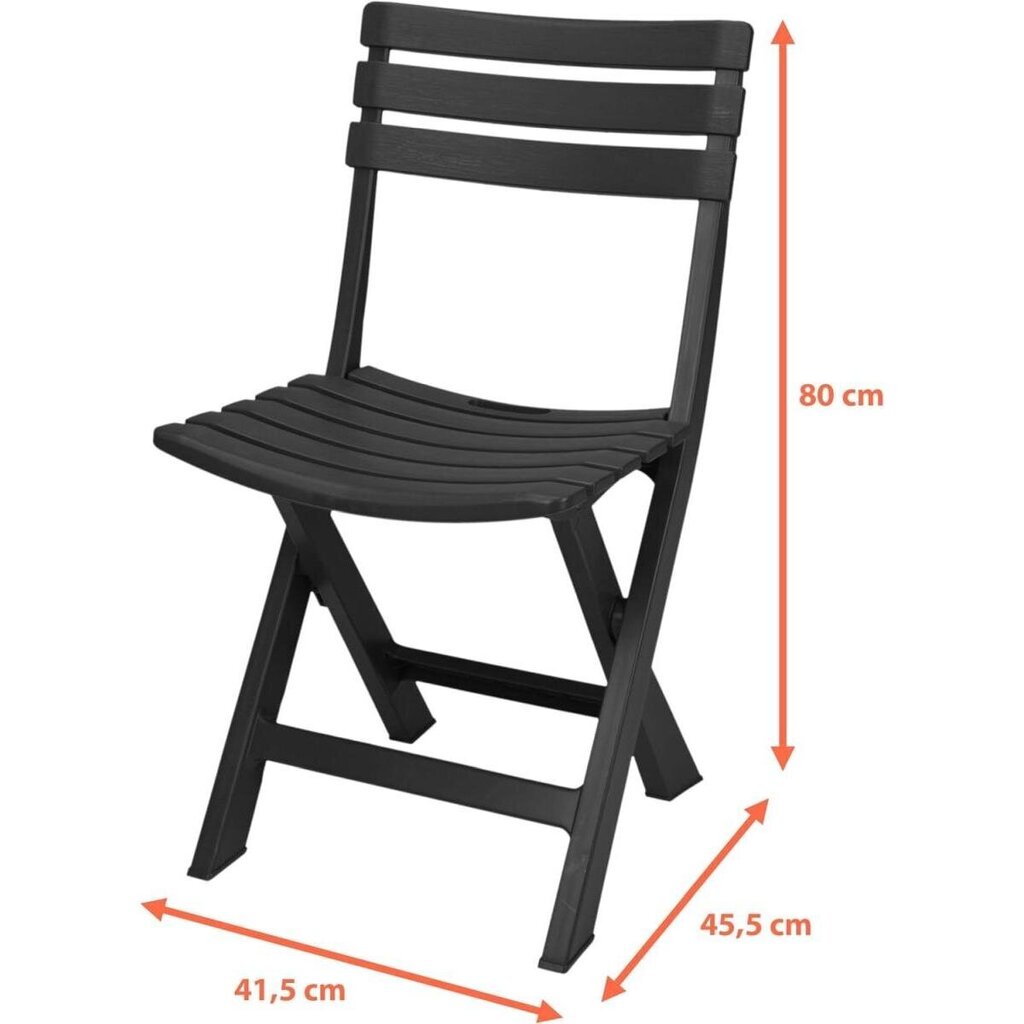 Sarja muovisia taittuvia tuoleja hinta ja tiedot | Puutarhatuolit | hobbyhall.fi