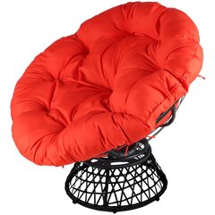 Puutarhatuoli tyynyllä, punainen hinta ja tiedot | Puutarhatuolit | hobbyhall.fi