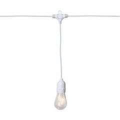 Lamppusarja valkoinen 10 LED 1.8W 360x30cm Valonauha 476-95 hinta ja tiedot | Juhlakoristeet | hobbyhall.fi