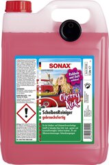 Sonax Summer Window Cleaner Cherry Kick, 5L hinta ja tiedot | Lasinpesunesteet ja jäähdytysnesteet | hobbyhall.fi