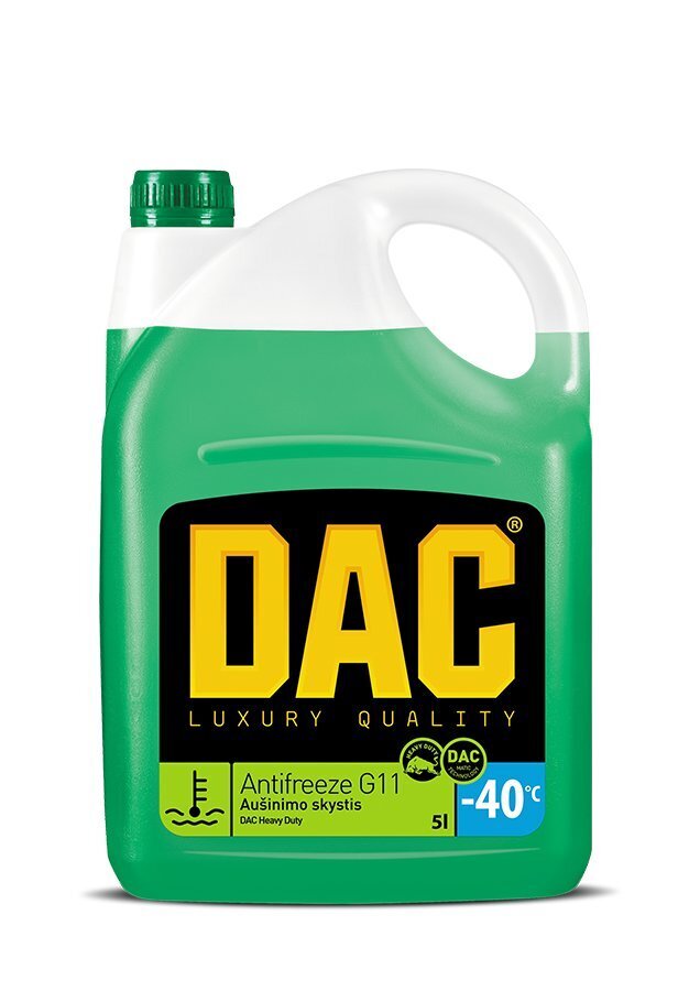 Pakkasneste DAC Heavy Duty -40C, 5L hinta ja tiedot | Lasinpesunesteet ja jäähdytysnesteet | hobbyhall.fi