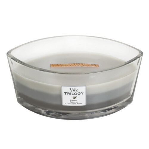 WoodWick Warm Woods Trilogy Ship - Warm Candle 453.6g hinta ja tiedot | Kynttilät ja kynttilänjalat | hobbyhall.fi