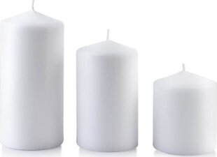 Kynttilä Classic Candles White, 18 cm hinta ja tiedot | Kynttilät ja kynttilänjalat | hobbyhall.fi