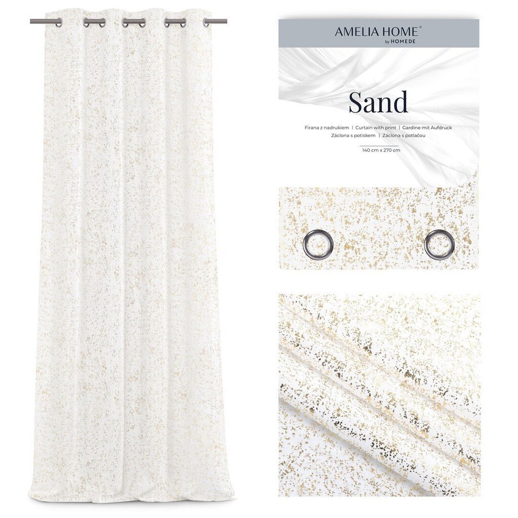 Verho AmeliaHome Sand hinta ja tiedot | Verhot | hobbyhall.fi